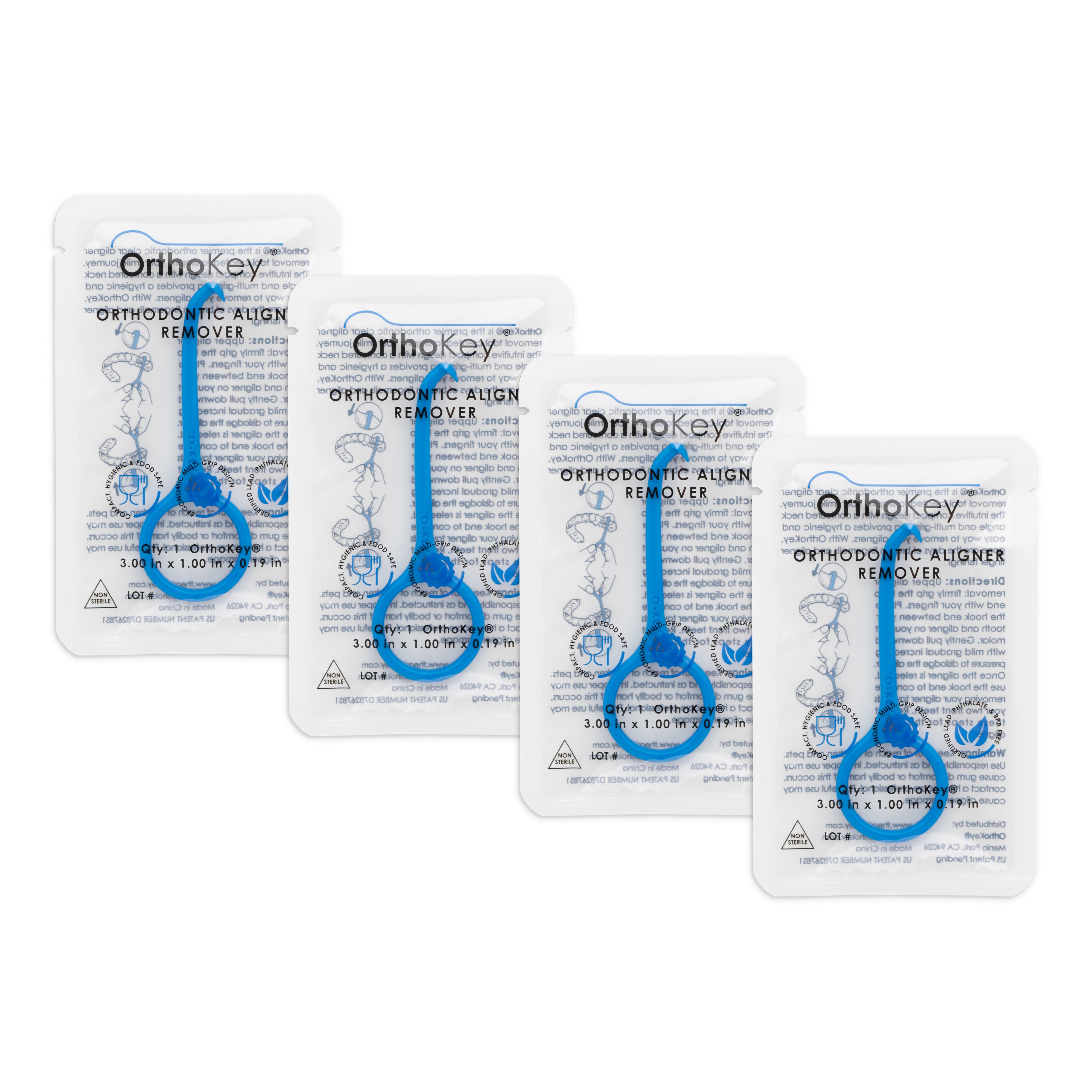 OrthoKey Clear Aligner Removal Tool